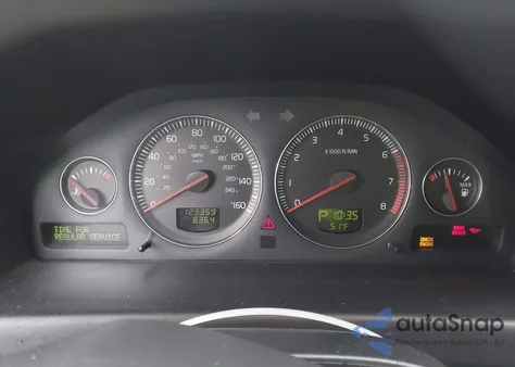 2004 Volvo V70 2.5T z USA, uszkodzony, nr VIN YV1SW59V542443106